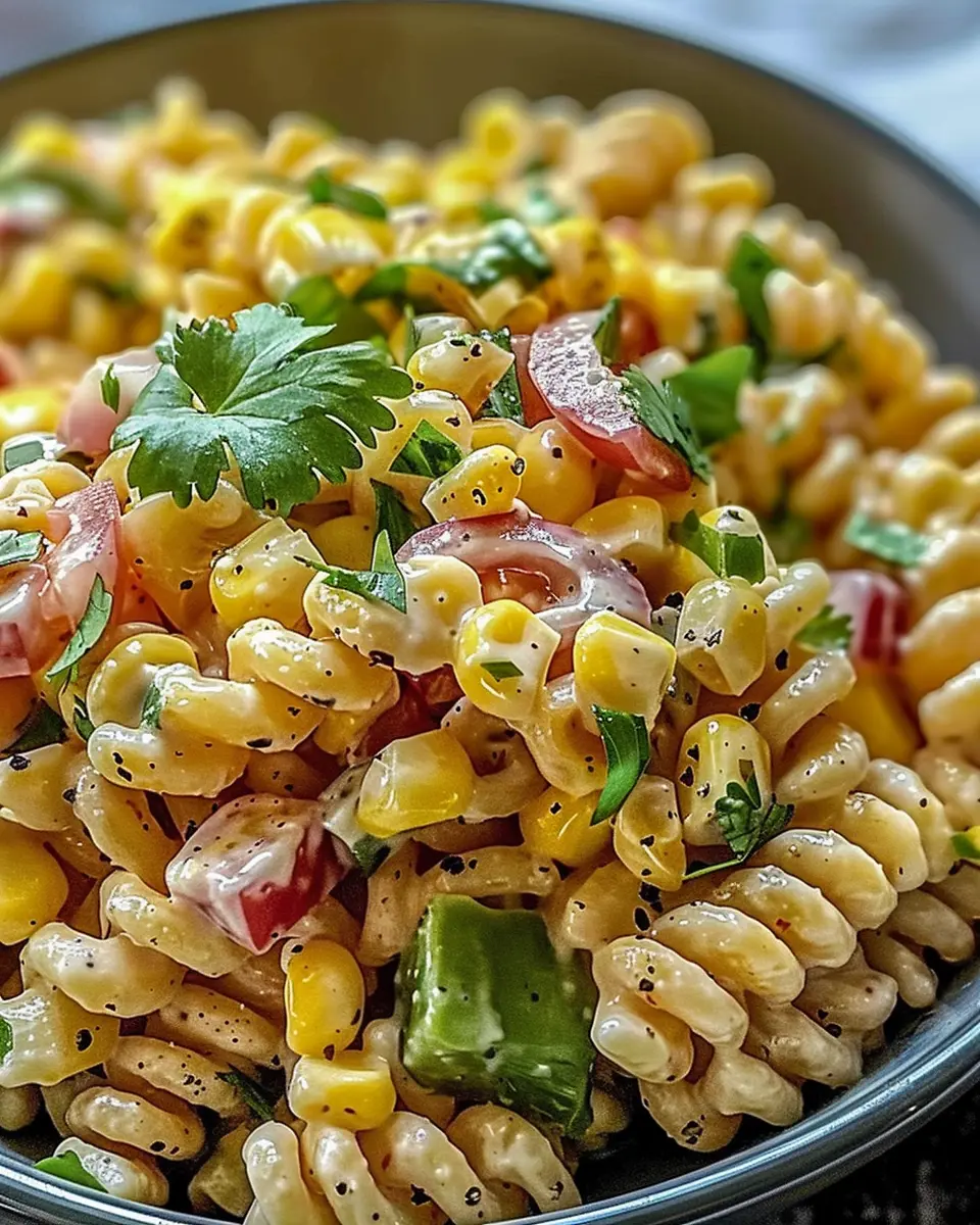 Mexican Street Corn Pasta Salad: The Best Easy Recipe to Try