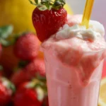 Strawberry Frosted Lemonade.