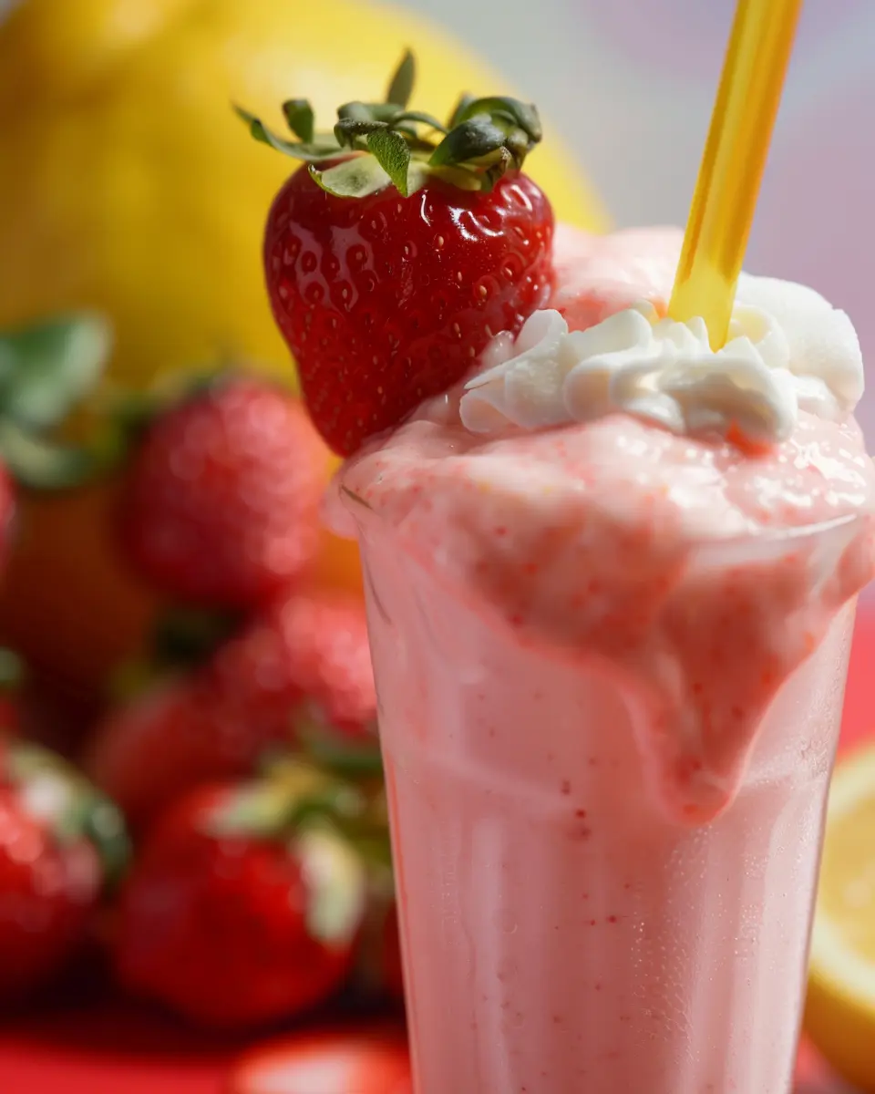 Strawberry Frosted Lemonade: The Best Refreshing Summer Treat