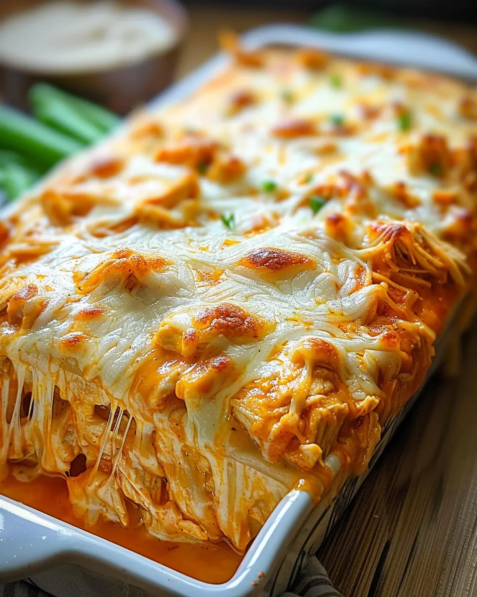 Buffalo Chicken Cheese Bake: A Juicy Delight You’ll Love