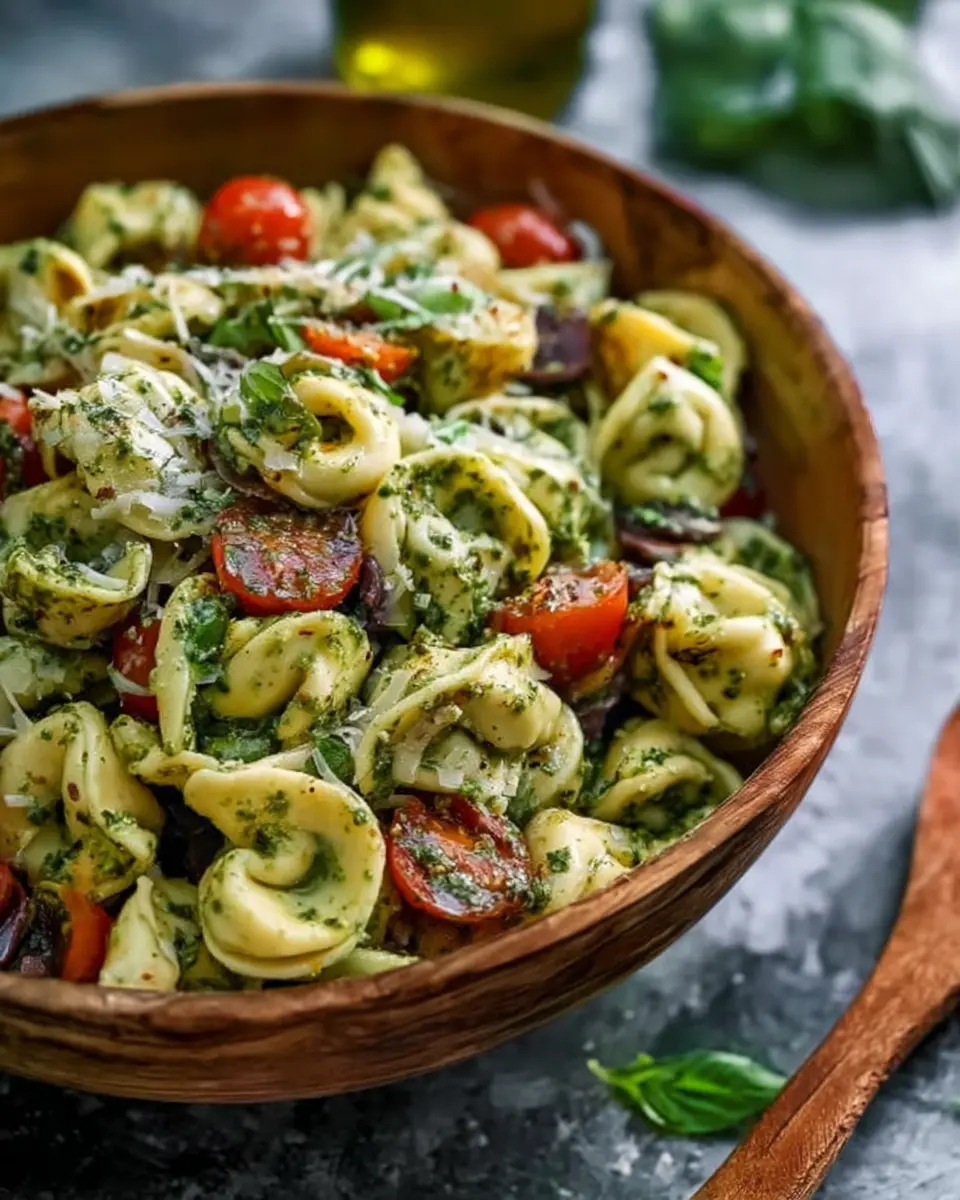 Pesto Tortellini Pasta Salad: The Best Easy Meal Prep Delight
