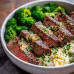 Garlic Butter Steak Bowl