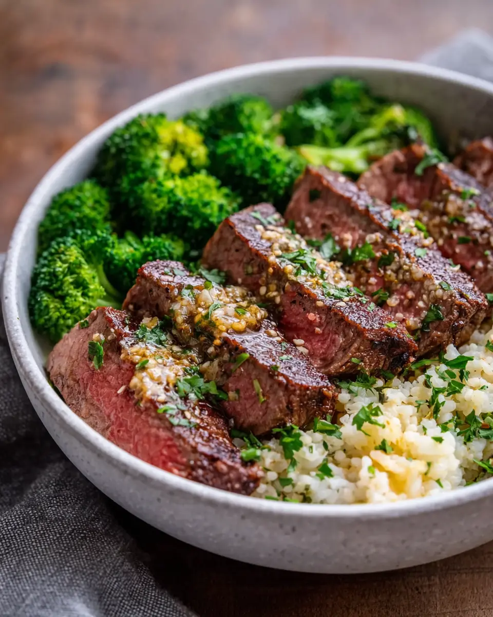 Garlic Butter Steak Bowl: The Best Indulgent Dinner You’ll Love