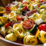 Italian Pasta Salad with Cheese Tortellini