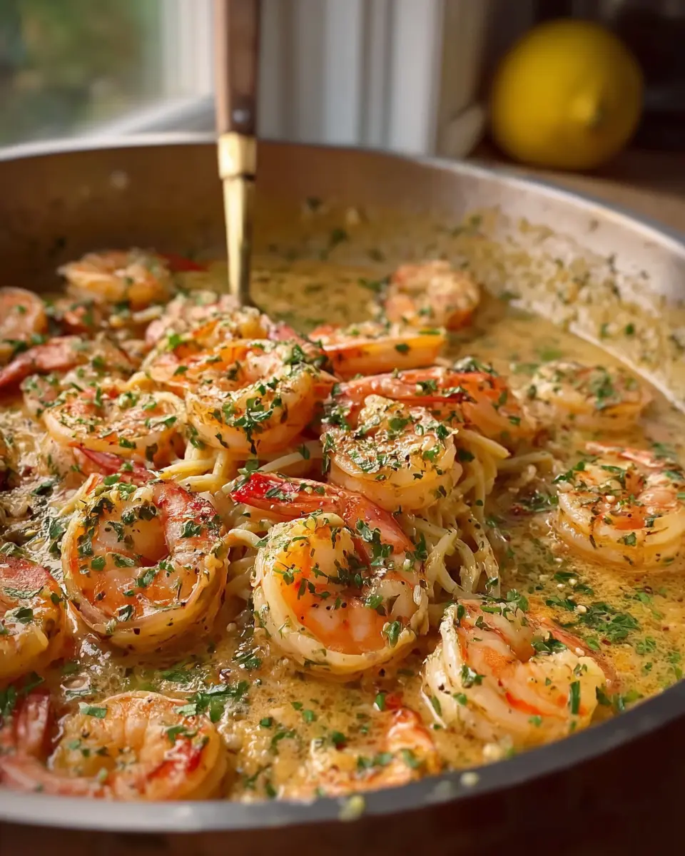 One Pot Shrimp Scampi: Easy Garlic Butter 30 Minute Dinner
