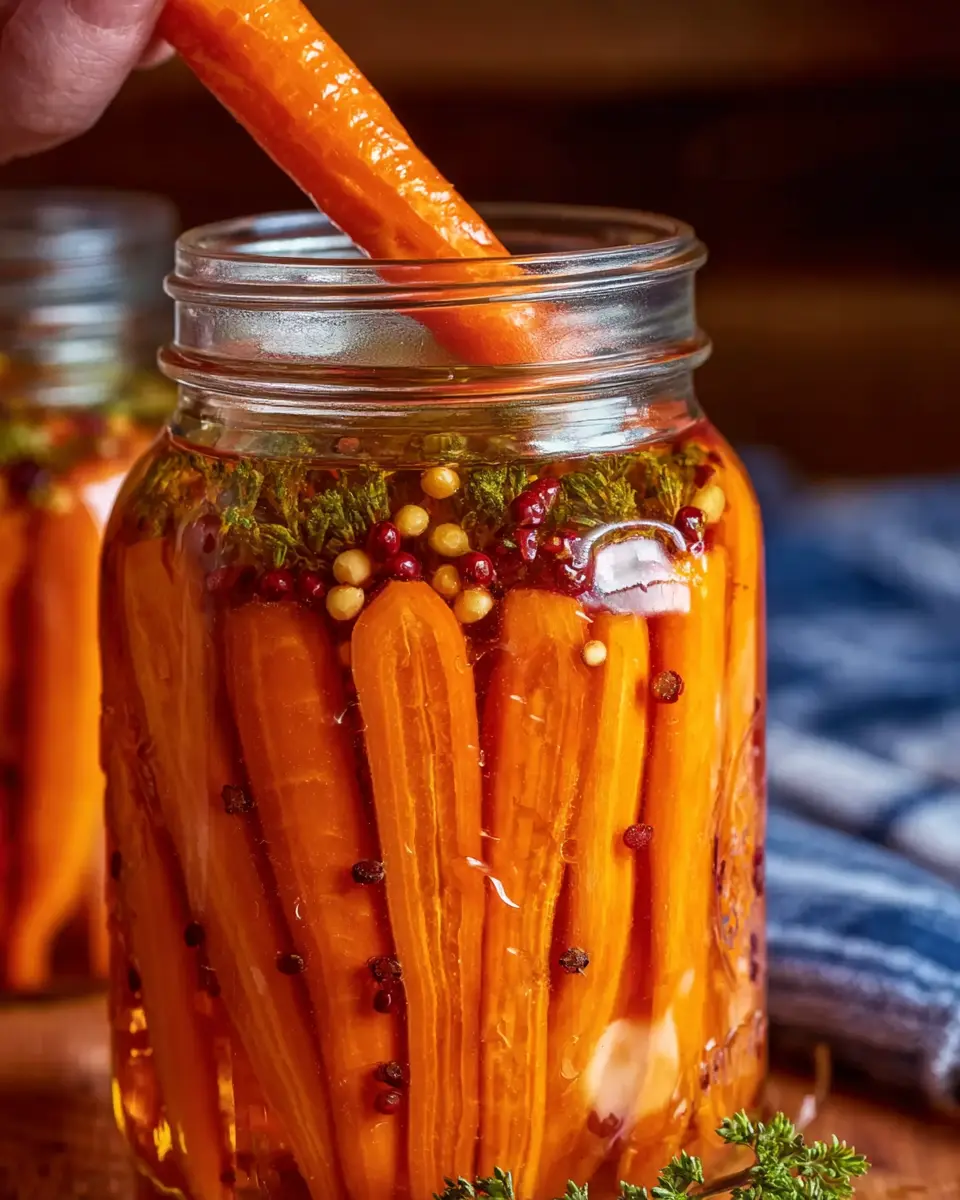 Easy Hot Honey Pickled Carrots: A Deliciously Sweet Twist
