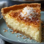 Coconut Cream Custard Pie