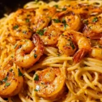 Southern Spicy Shrimp Spaghetti