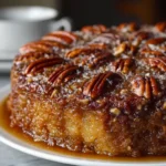 Pecan Upside Down Cake