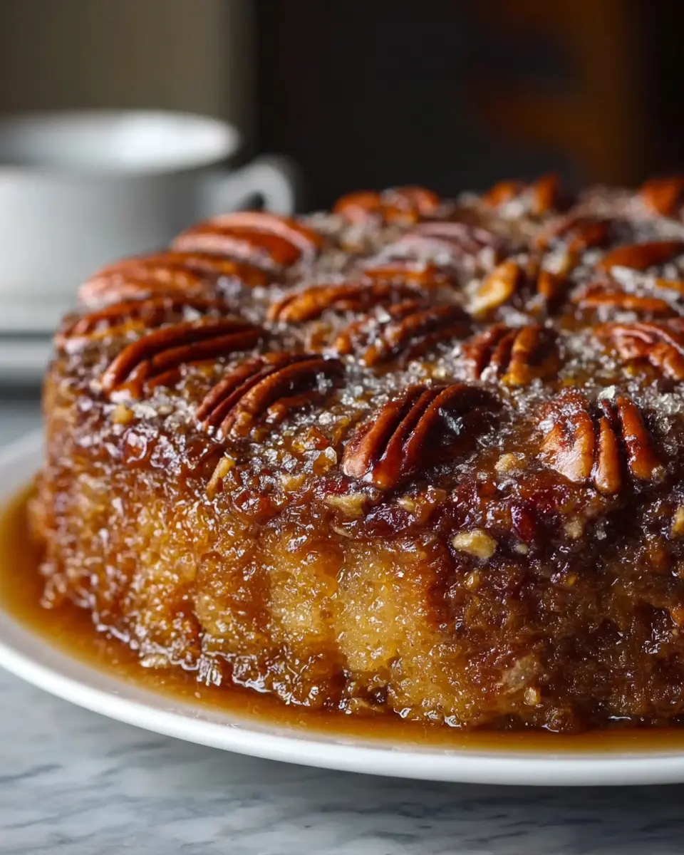 Pecan Upside Down Cake: Indulgent Flavor That Will Delight You