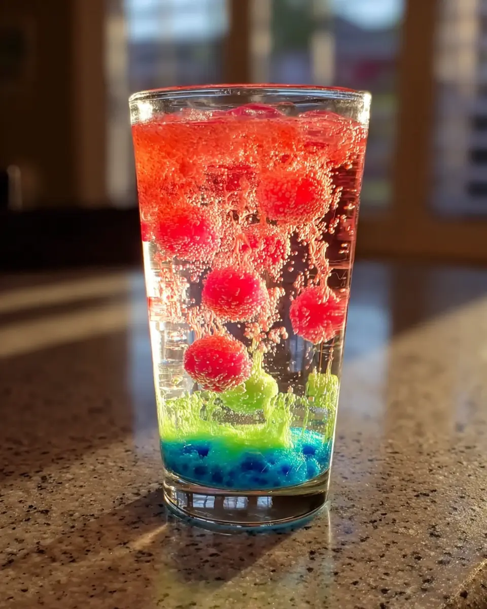 Kool-Aid and Sprite Neon Lava Lamp Mocktail: A Fun, Easy Treat