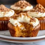 Pumpkin Cheesecake Muffins