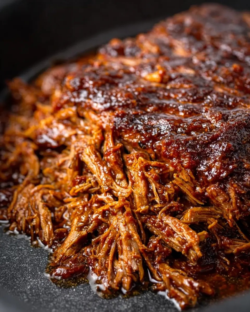 Slow Cooker BBQ Pulled Beef: Easy, Juicy Comfort Food Recipe