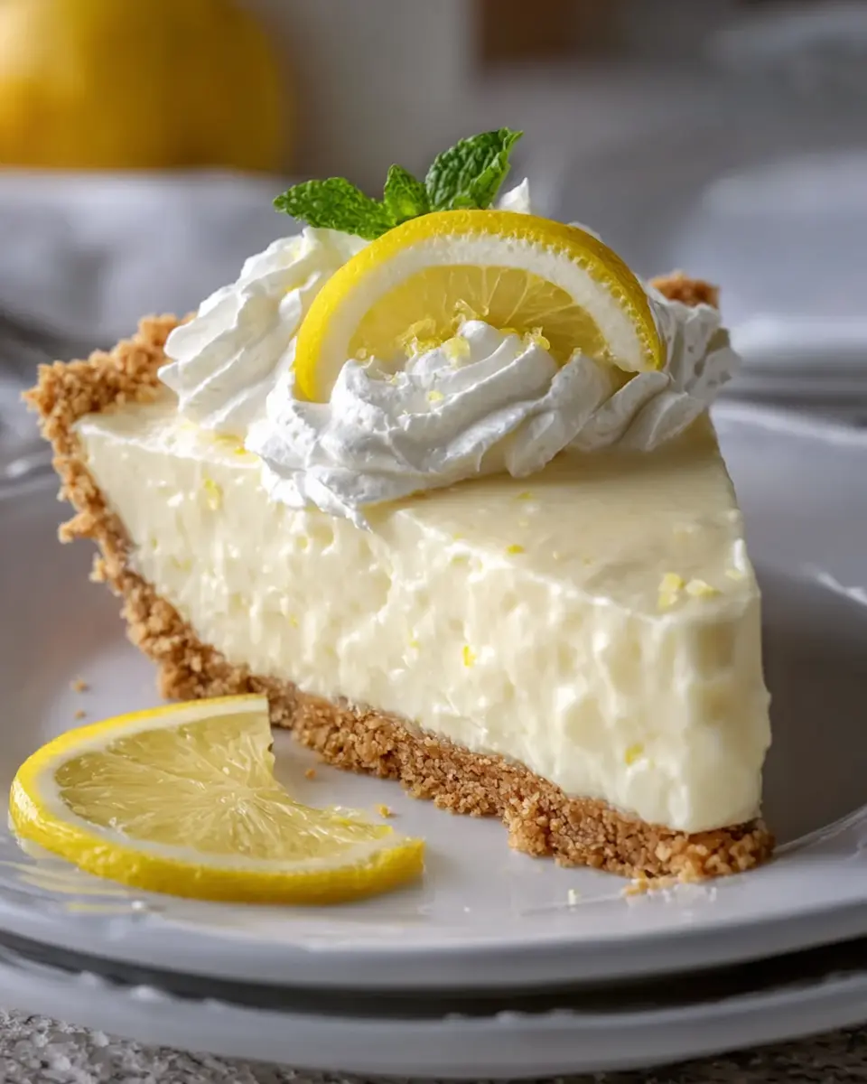 No Bake Cream Cheese Lemonade Pie: The Best Easy Summer Delight