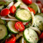 Italian Cucumber Salad