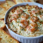 Baked Shrimp Alfredo Dip