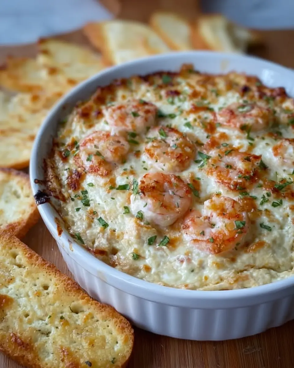 Baked Shrimp Alfredo Dip: Indulgent Comfort Food for Everyone