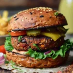 Vegan Black Bean Burger | Easy Veggie Burgers