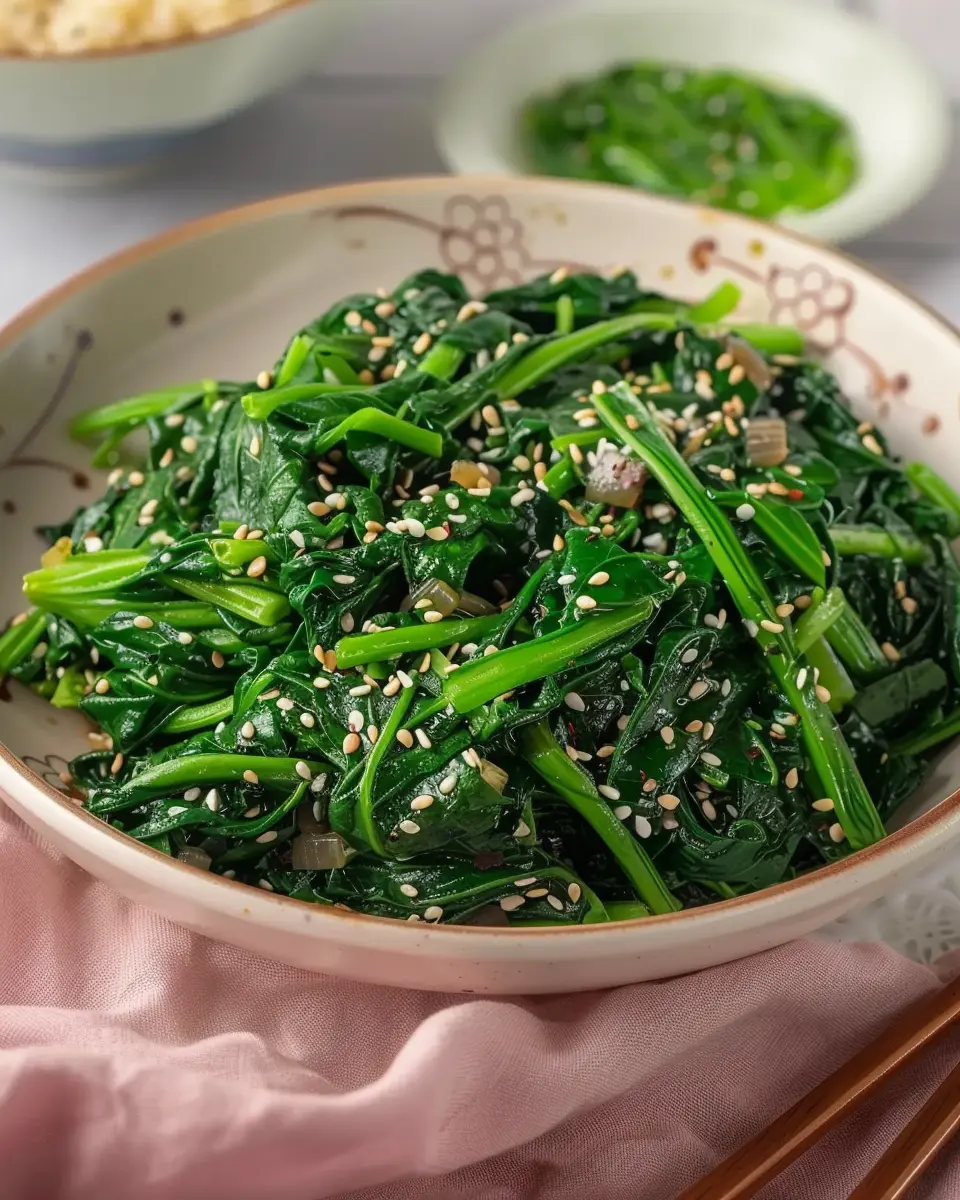 Korean Spinach Side Dish: Easy Sigeumchi Namul Recipe to Enjoy