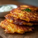 Crispy German Potato Pancakes Recipe (Kartoffelpuffer)