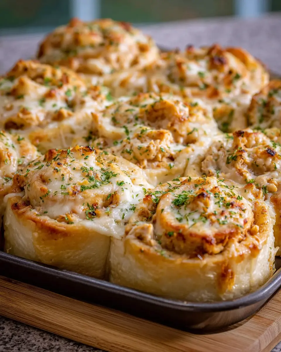 Chicken Alfredo Pizza Rolls: Easy, Cheesy Indulgence at Home