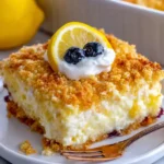 Lemon Cream Cheese Dump Cake