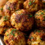 Crispy Stuffing Balls
