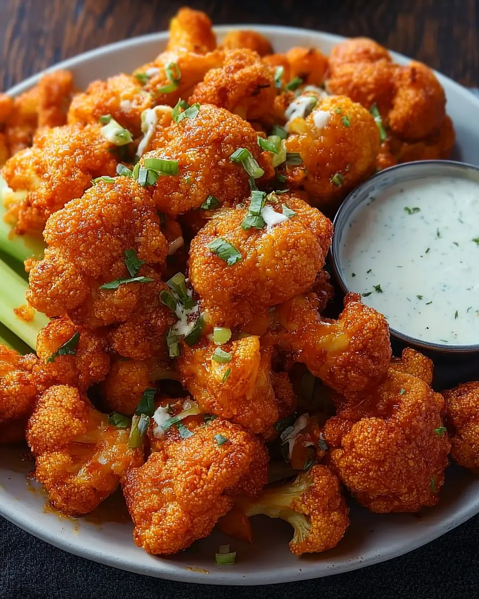 Buffalo Cauliflower Wings: Easy and Deliciously Spicy Snack