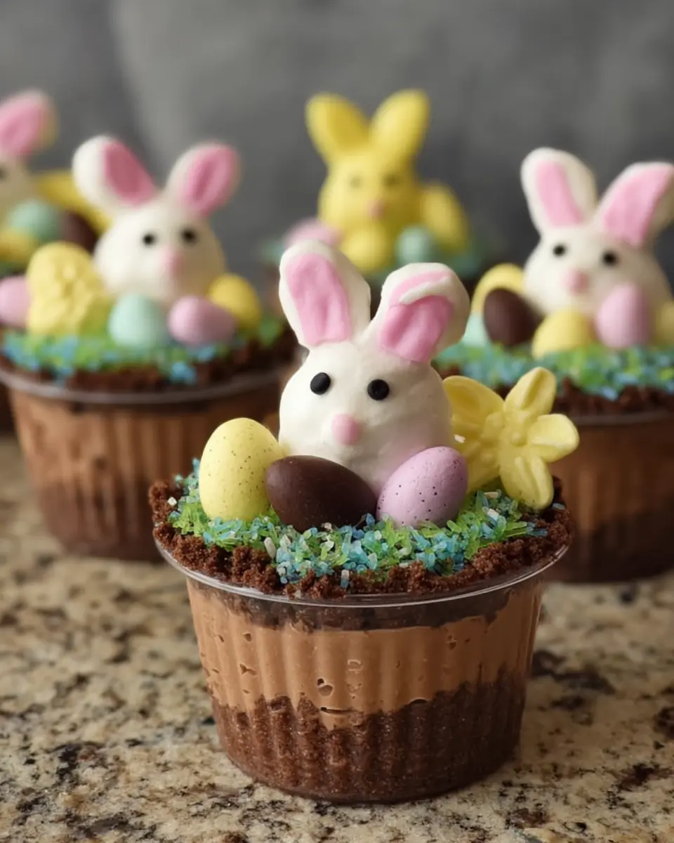 Easter Bunny Dirt Cups: Easy, Fun Treats for the Holiday