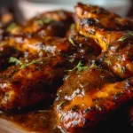 Smothered Turkey Wings with Gravy