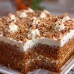 Carrot Cake Poke Cake Recipe