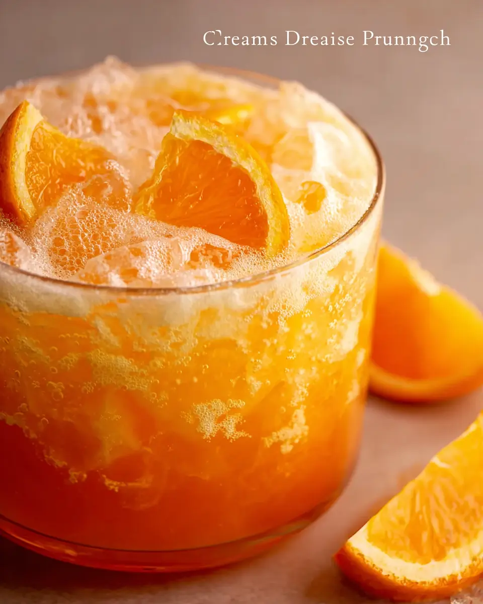 Dreamsicle Orange Punch: The Best Refreshing Summer Drink