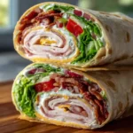 Turkey Ranch Club Wrap Easy and Delicious Twist on a Classic