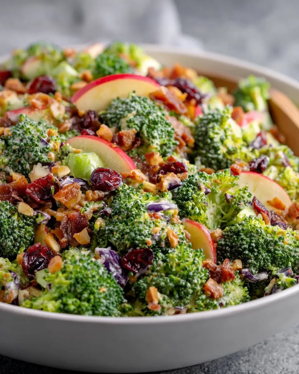 Honeycrisp Broccoli Salad Recipe: Easy and Delicious Turkey Bacon Twist