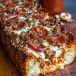Meat Lovers Pizza Bread