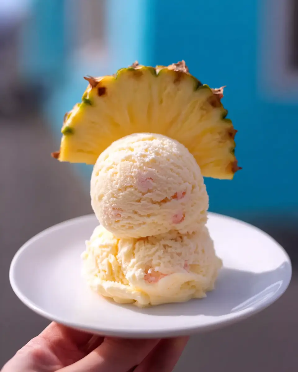Pineapple Ice Cream Hack: Easy &amp; Indulgent Summer Treat