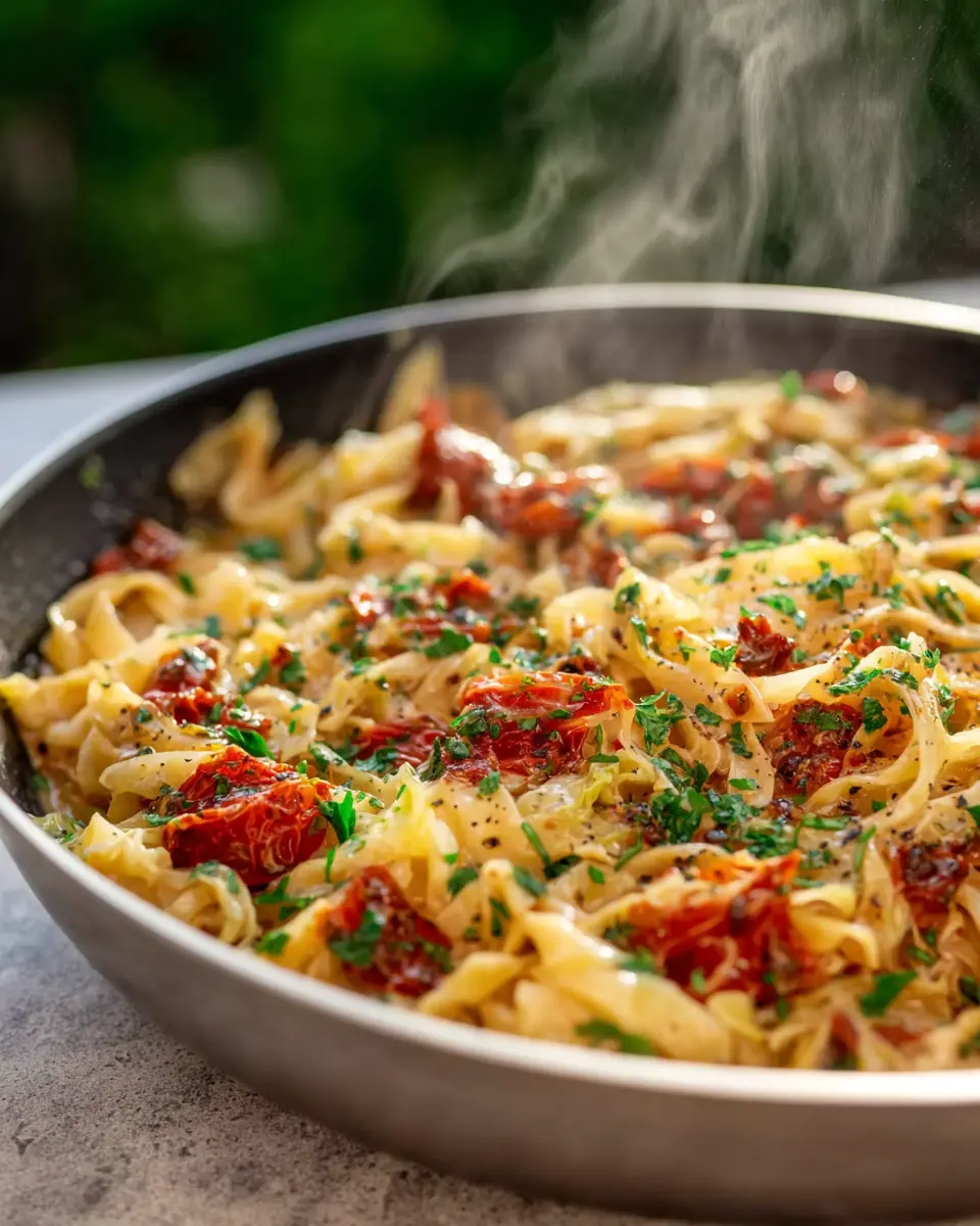 Marry Me Cabbage Pasta: Easy Comfort Food with Turkey Bacon