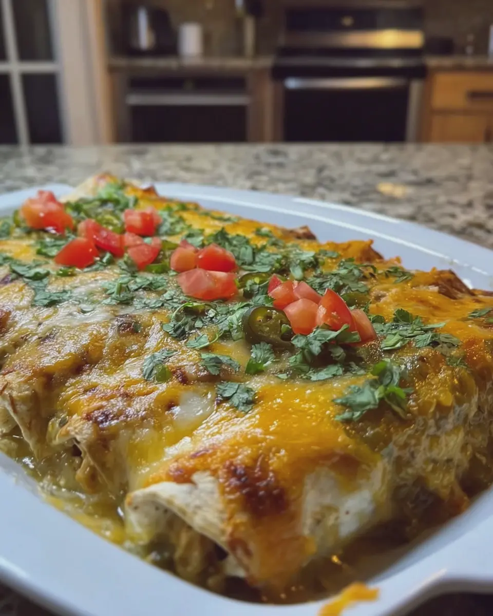 Chicken Enchiladas with Green Chile: The Best Homemade Comfort Food