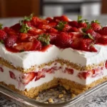 Strawberry Cream Cheese Icebox Cake