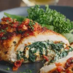 Spinach Stuffed Chicken Breast Recipe
