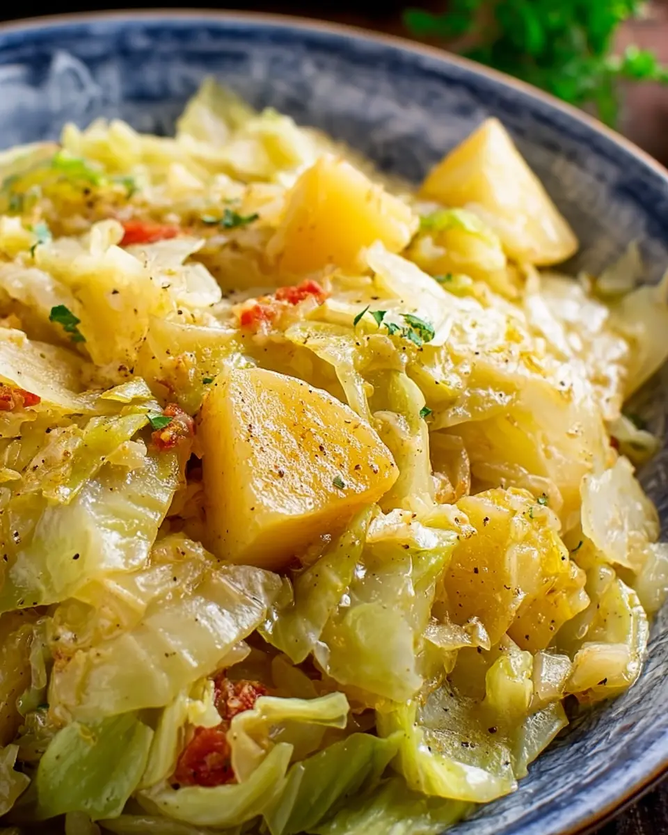 Slow Cooker Cabbage and Potatoes: A Cozy, Delicious Delight