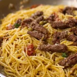 Mississippi Beef Angel Hair Pasta