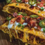Smoky Turkey Bacon Jalapeño Taco Melt Tray
