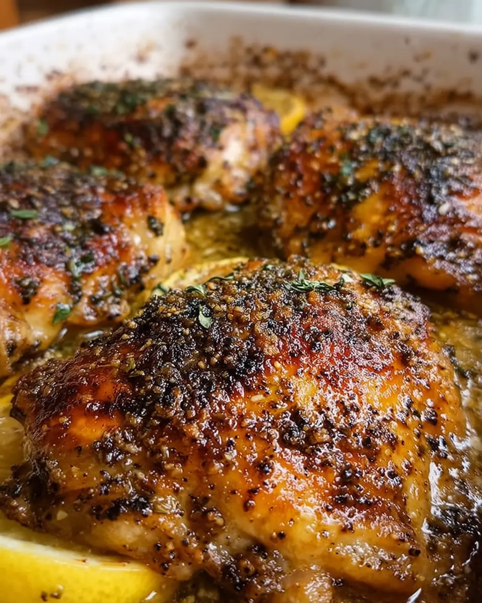 Lemon Pepper Chicken Thighs: Juicy Flavor for Your Home Cooking