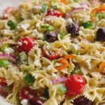 Easy Greek Style Pasta Salad