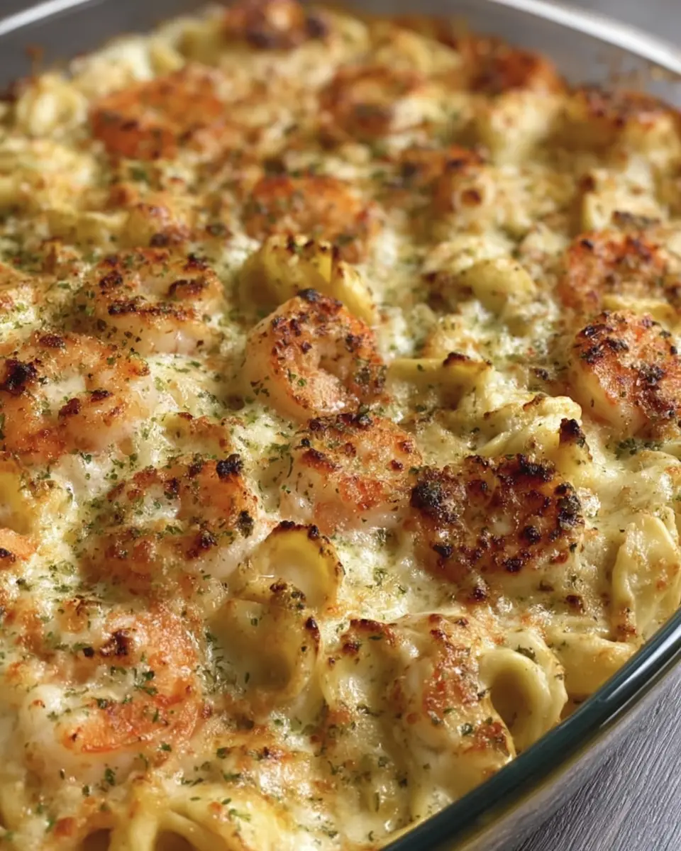 Shrimp Scampi Tortellini Bake: The Easy Indulgence You Need