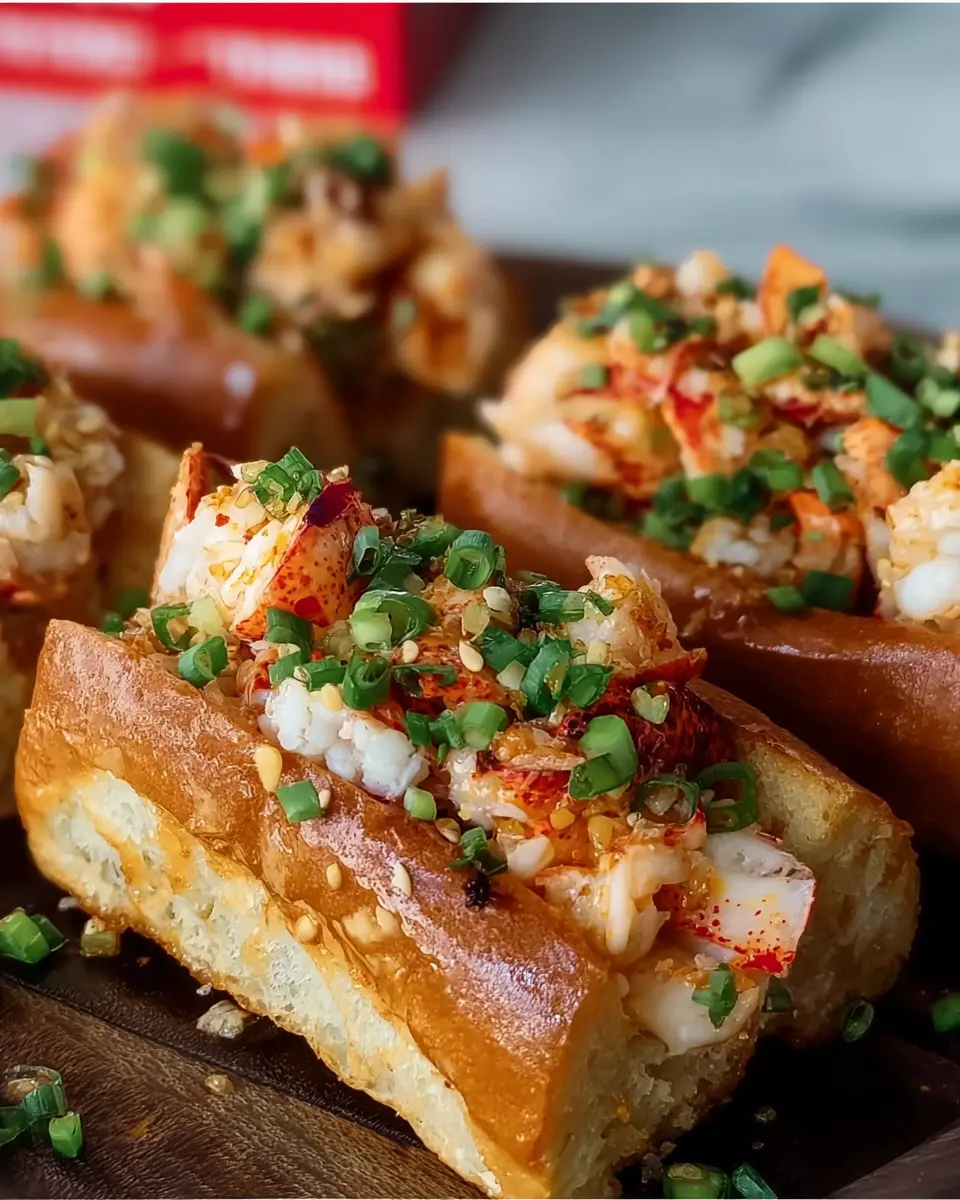 Hot Honey Chili Crisp Lobster Rolls: A Delectable Twist on Classic Flavor
