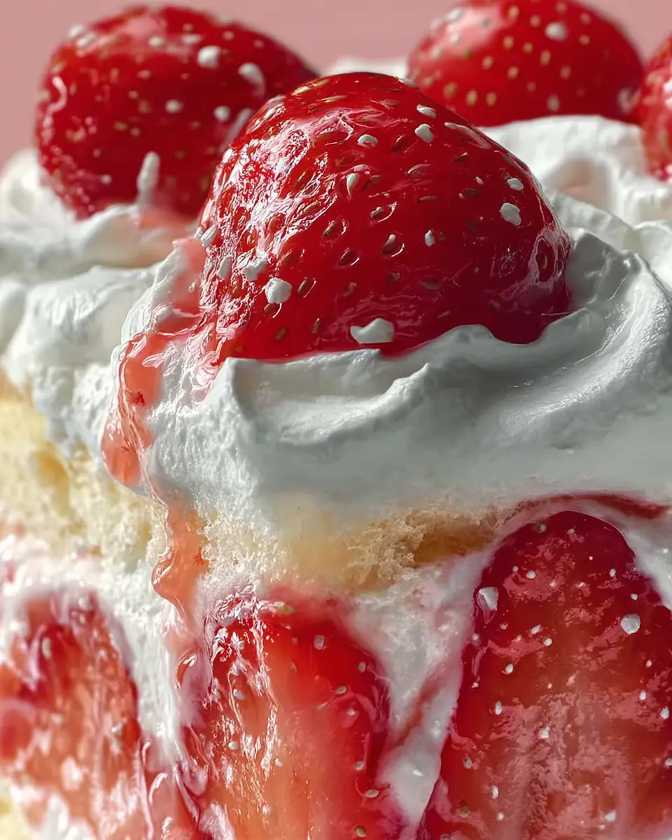 Heavenly Strawberry Cream Delight: The Indulgent Summer Treat