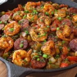 Cajun Shrimp & Sausage Skillet