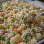 Creamy Pea Pasta Salad